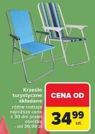 Krzesło turystyczne