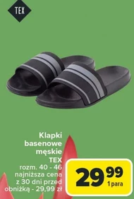 Klapki basenowe TEX