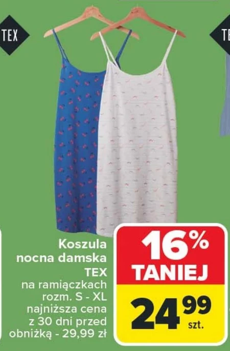Жіноча нічна сорочка TEX