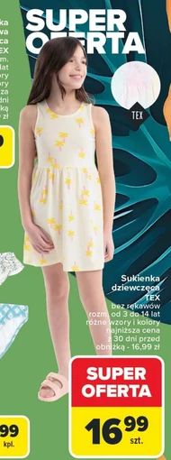 Sukienka dziewczęca TEX