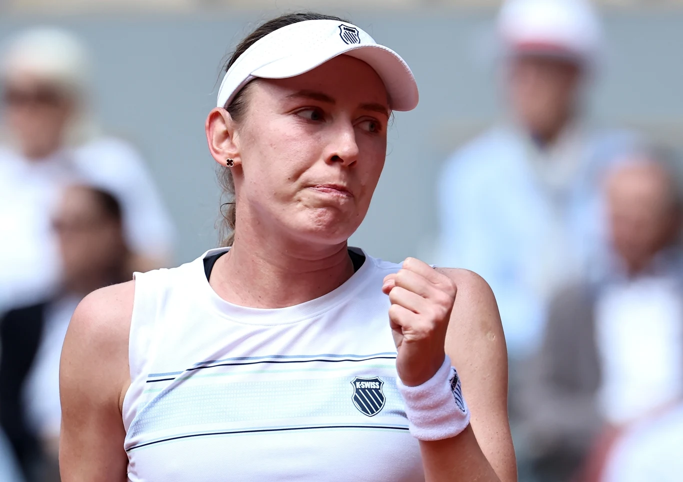 Jekaterina Aleksandrowa w meczu z Coco Gauff