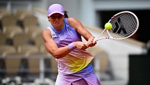 Iga Świątek podczas Roland Garros