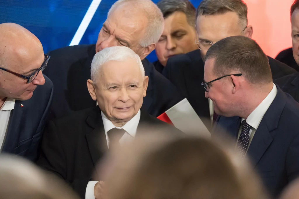 Jarosław Kaczyński miał powody do świętowania. Więc świętował Jarosław Kaczyński miał powody do świętowania. Więc świętował