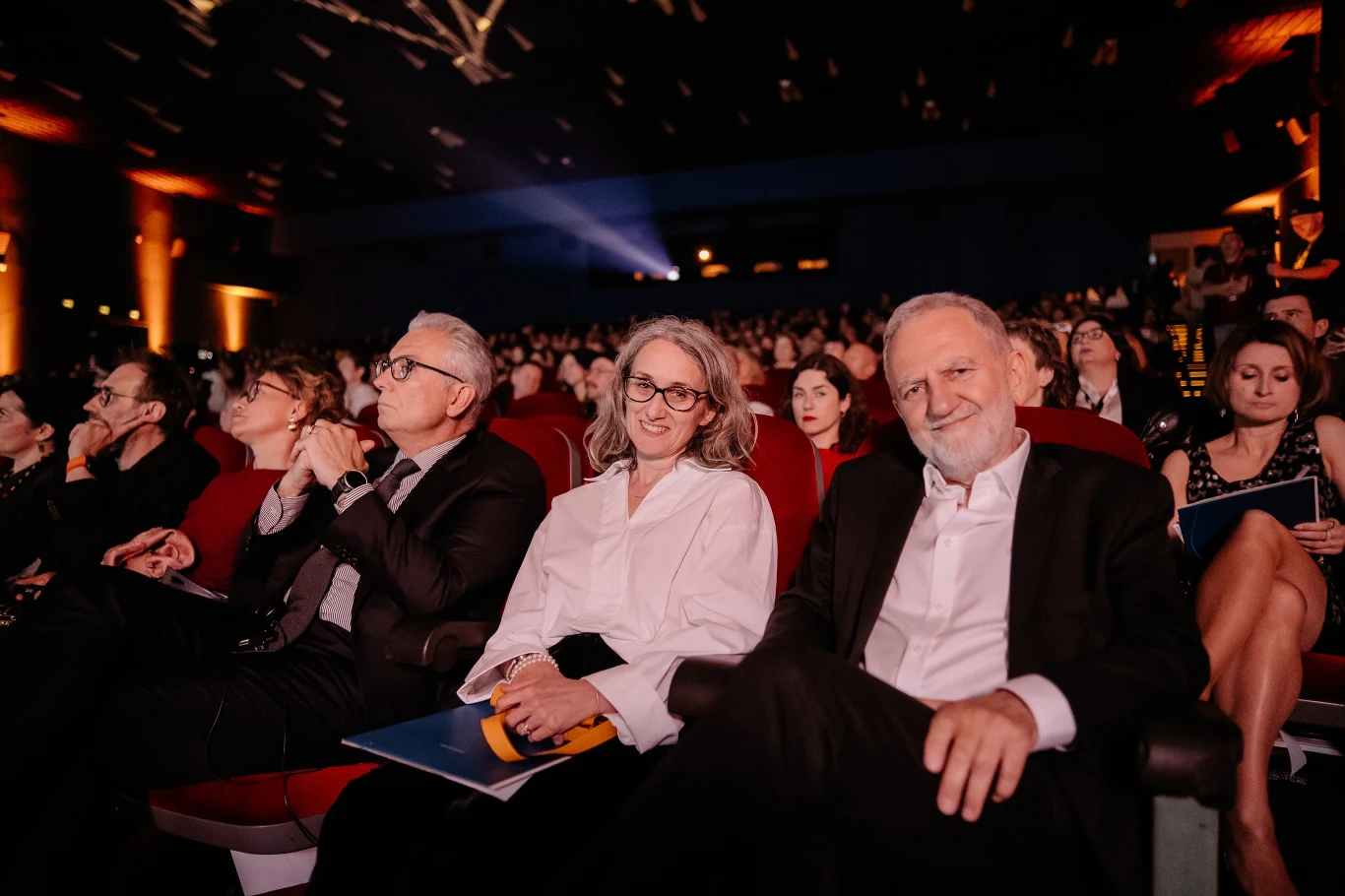 65. Krakowski Festwal Filmowy: dyrektorka biura programowego Barbara Orlicz-Szczypuła i dyrektor festiwalu Krzysztof Gierat 65. Krakowski Festwal Filmowy: dyrektorka biura programowego Barbara Orlicz-Szczypuła i dyrektor festiwalu Krzysztof Gierat