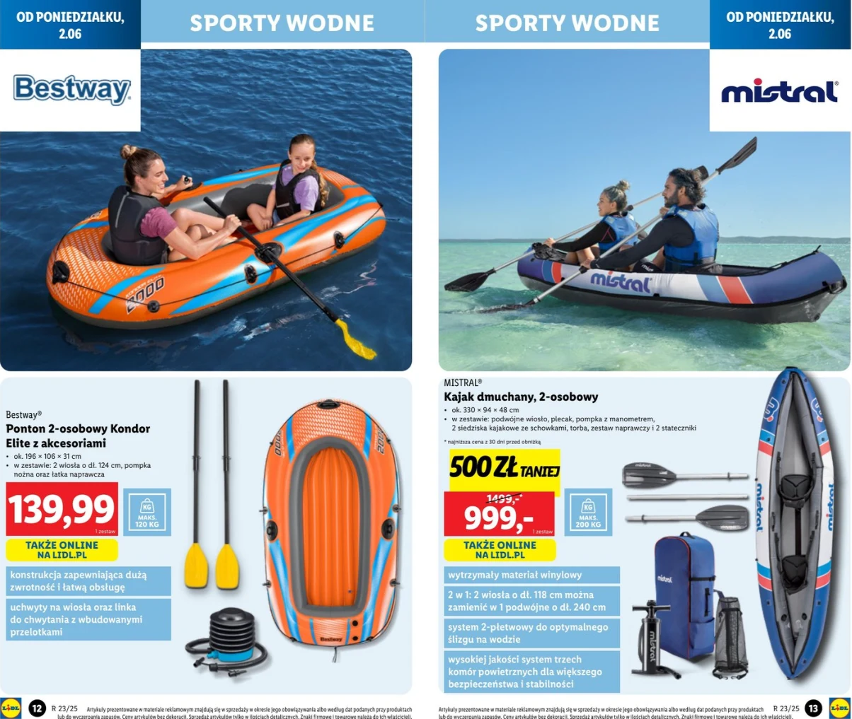Sezon na relaks nad wodą otwarty! Lidl zaskakuje cenami na baseny i akcesoria