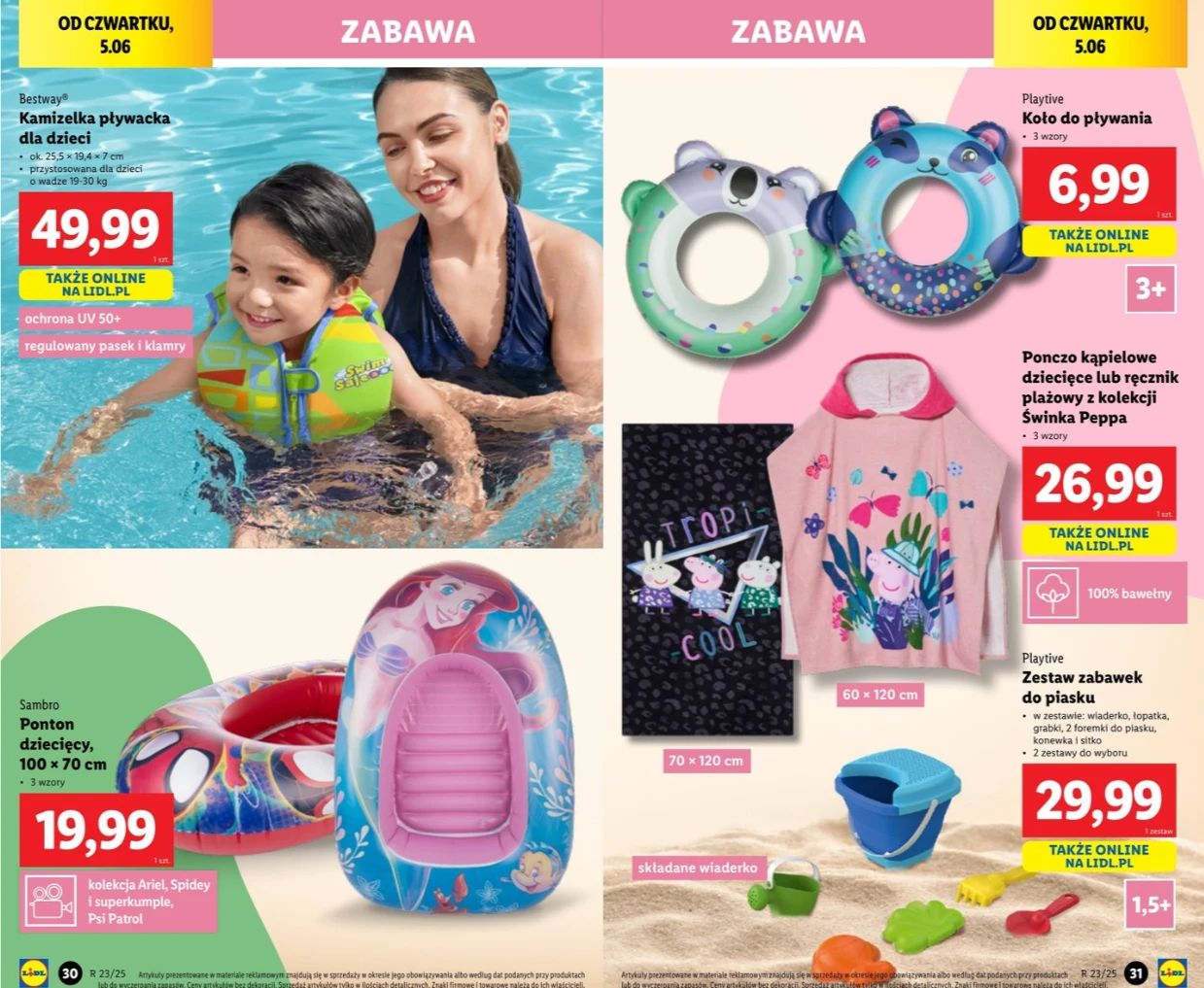 Sezon na relaks nad wodą otwarty! Lidl zaskakuje cenami na baseny i akcesoria