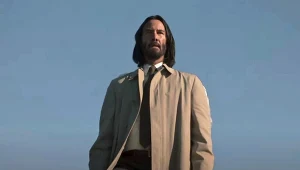 Keanu Reeves w scenie z filmu "Cuda się zdarzają"