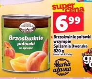 Brzoskwinie połówki Śpiżarnia Dworska