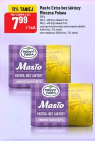 Masło bez laktozy Mleczna Polana