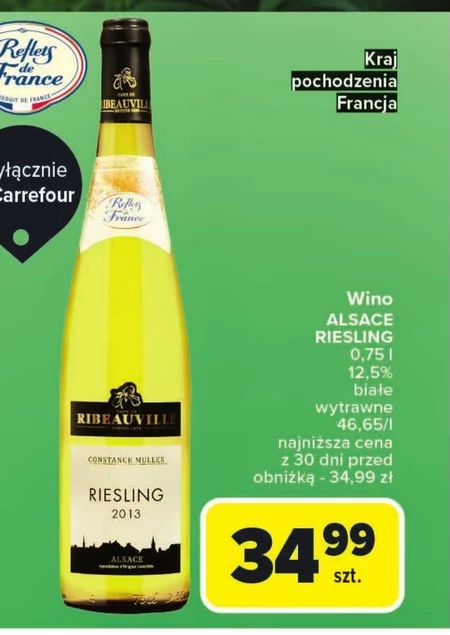 Wino wytrawne Riesling