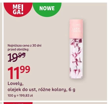 Olejek do ust Lovely