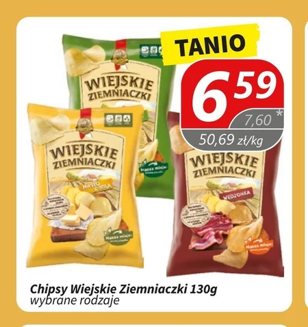 Chipsy Wiejskie ziemniaczki