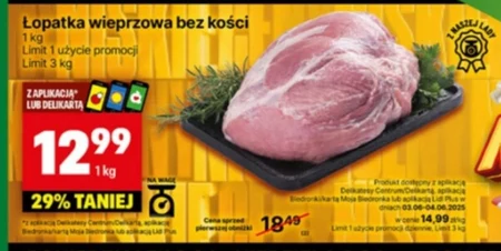 Łopatka bez kości Limit