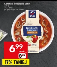 Закуски з оселедцем Seko