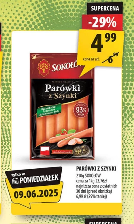 Parówki Sokołów