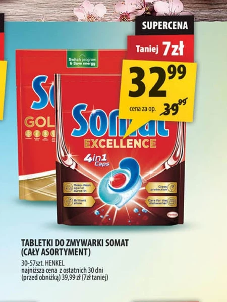Tabletki do zmywarki Somat