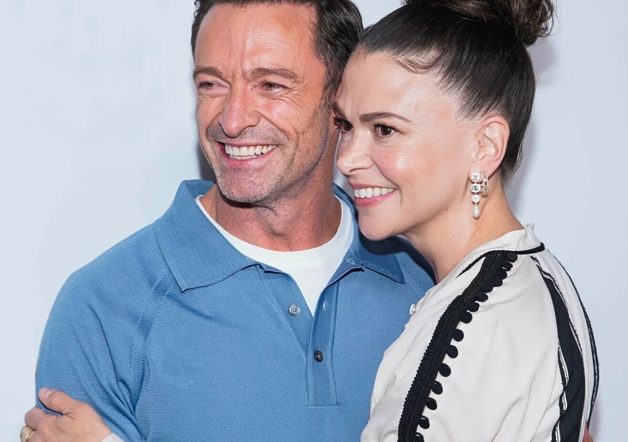 Hugh Jackman, Sutton Foster Hugh Jackman, Sutton Foster