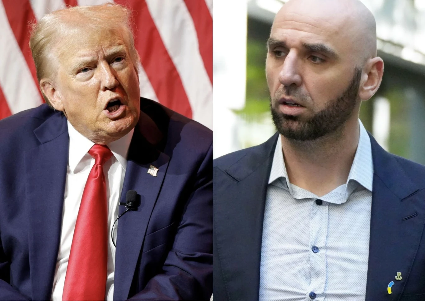 Donald Trump i Marcin Gortat