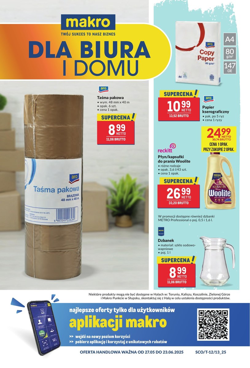 Gazetka promocyjna Makro Cash&Carry - ważna od 27. 05. 2025 do 23. 06. 2025