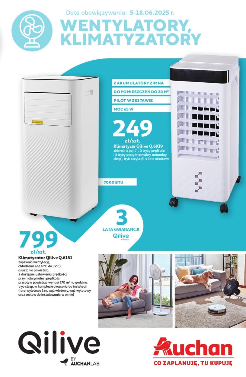 Gazetka promocyjna Auchan Hipermarket - ważna od 05. 06. 2025 do 18. 06. 2025