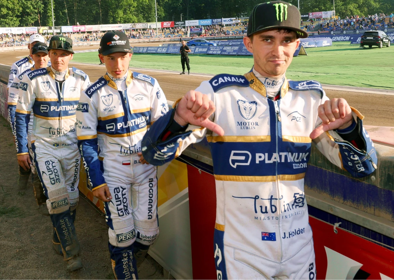 Mina Jacka Holdera mówi wszystko. Jego przygoda z Orlen Oil Motorem Lublin dobiega końca.