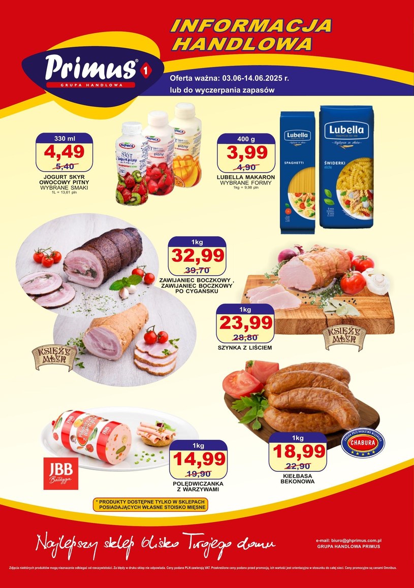 Gazetka promocyjna Primus - ważna od 03. 06. 2025 do 14. 06. 2025