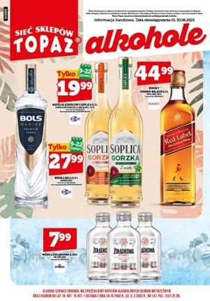 Gazetka promocyjna Topaz, ważna od 01.06.2025 do 30.06.2025.
