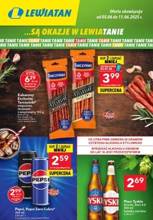 Gazetka promocyjna Lewiatan, ważna od 05.06.2025 do 11.06.2025.