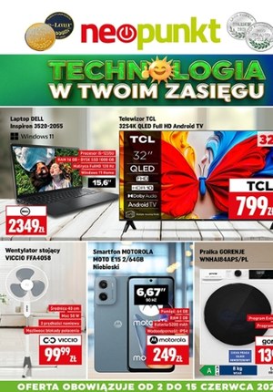 Gazetka promocyjna NEOPUNKT, ważna od 02.06.2025 do 15.06.2025.