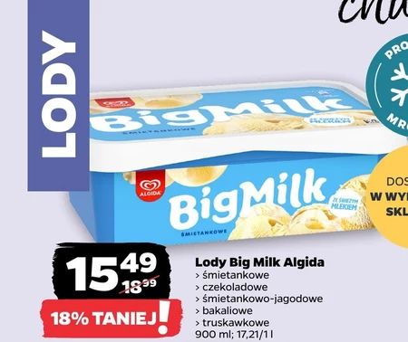 Lody Big Milk