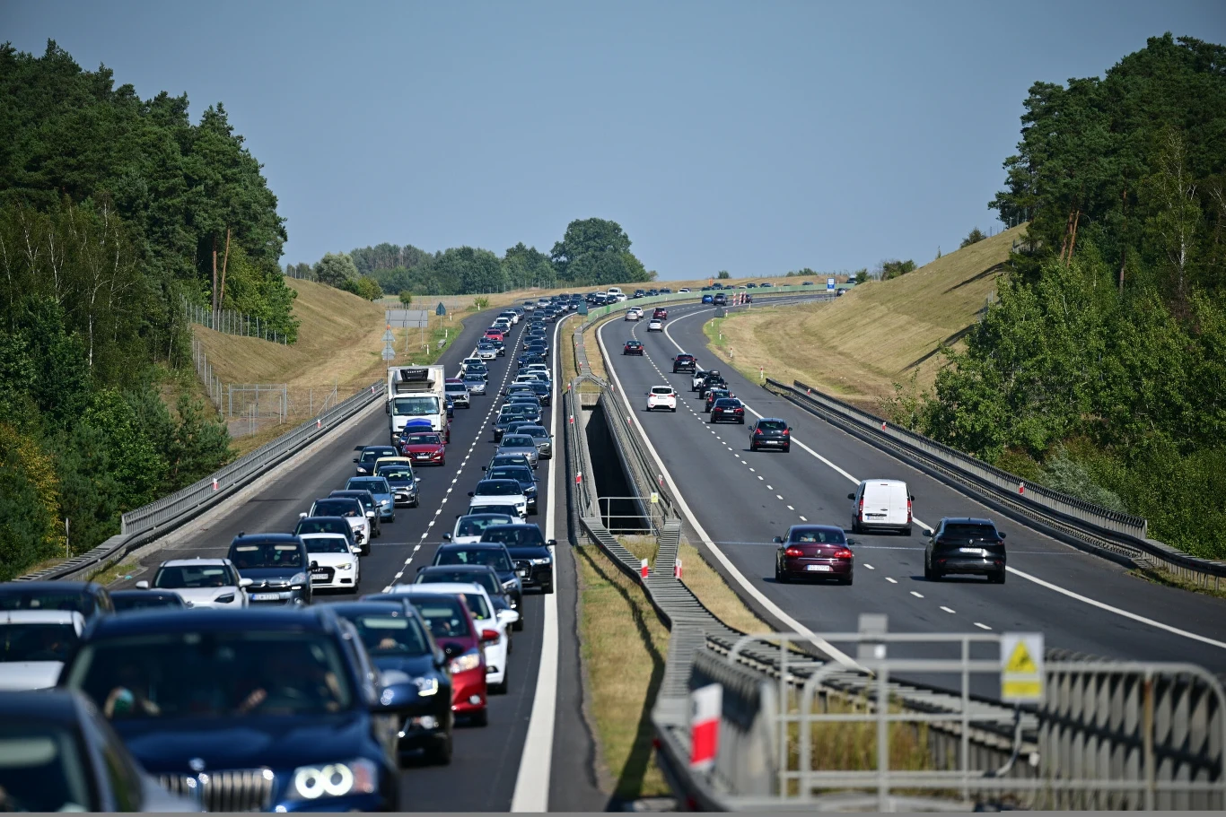 Autostrada A1 w kierunku na Toruń Autostrada A1 w kierunku na Toruń