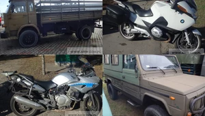 Wojsko znowu sprzedaje motocykle, terenówki i ciężarówki. Ceny są śmieszne