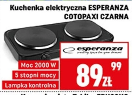 Kuchenka elektryczna Esperanza