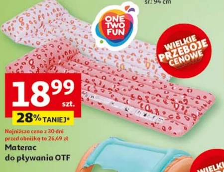 Матрац для плавання One Two Fun