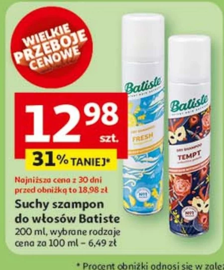Suchy szampon Batiste