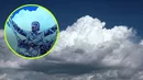 Paralotniarz wleciał do strefy śmierci. Chmura zassała go z powierzchni ziemi