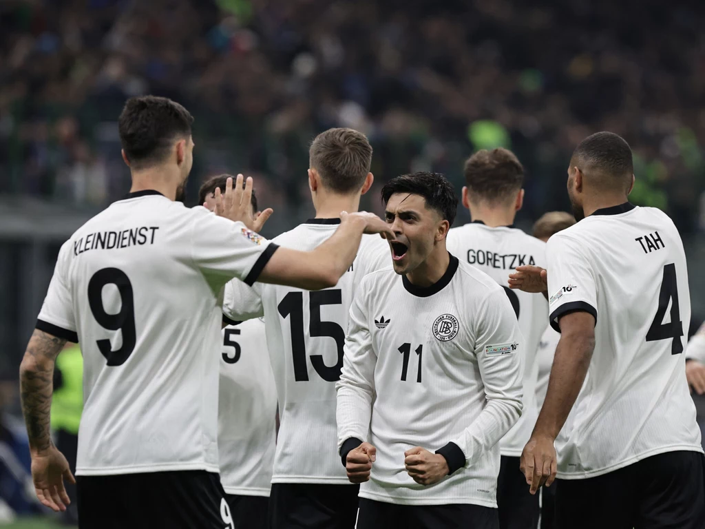 Reprezentacja Niemiec w meczu Ligi Narodów UEFA Reprezentacja Niemiec w meczu Ligi Narodów UEFA