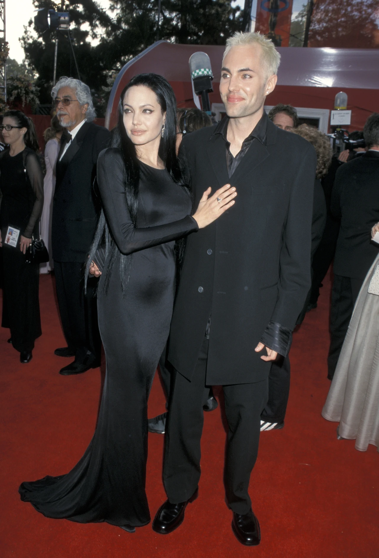 Angelina Jolie i James Haven w 2000 roku Angelina Jolie i James Haven w 2000 roku