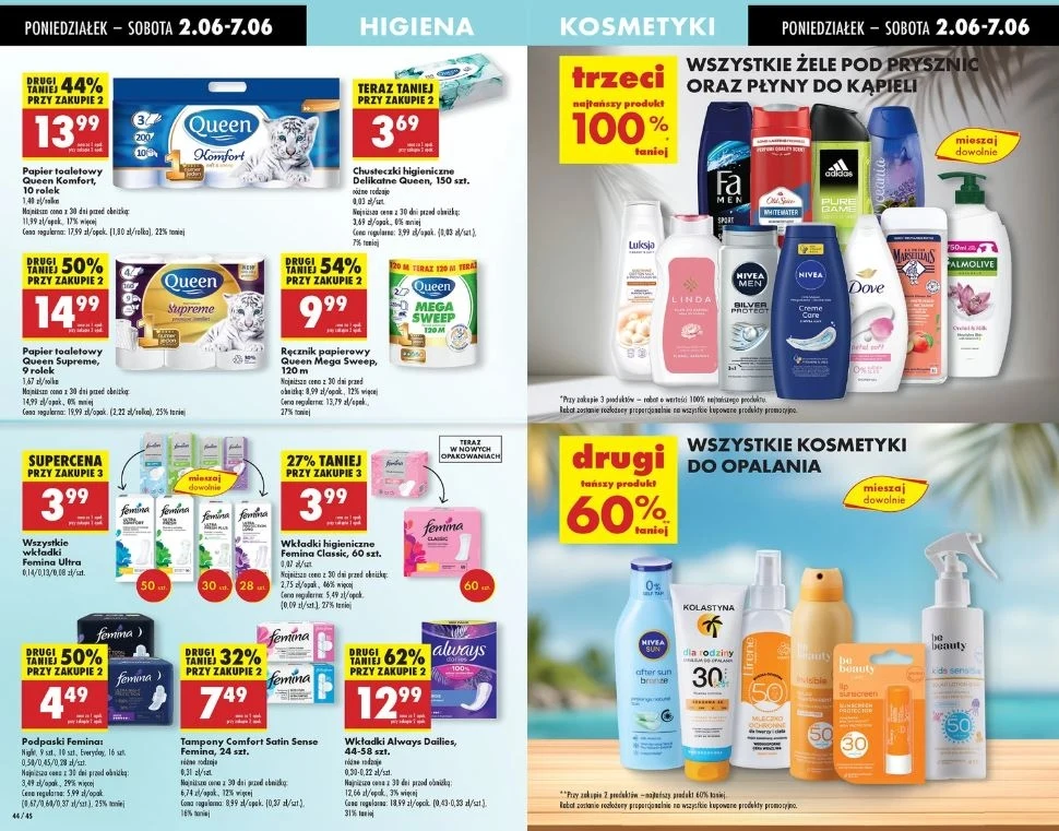 Biedronka oferuje promocje na markowe kosmetyki!