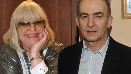 Urszula Sipińska i Seweryn Krajewski (sklejka) 