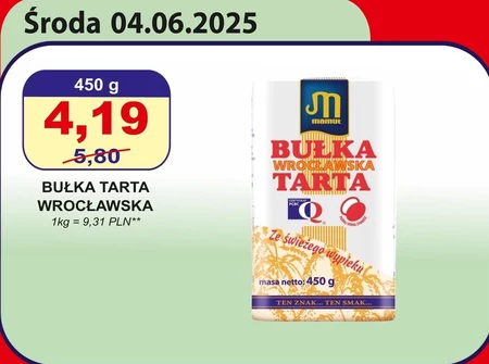 Bułka tarta Mamut