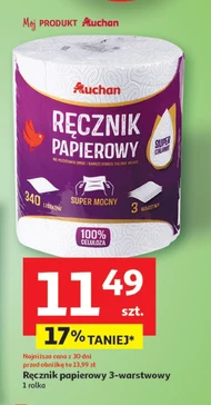 Ręcznik papierowy Auchan