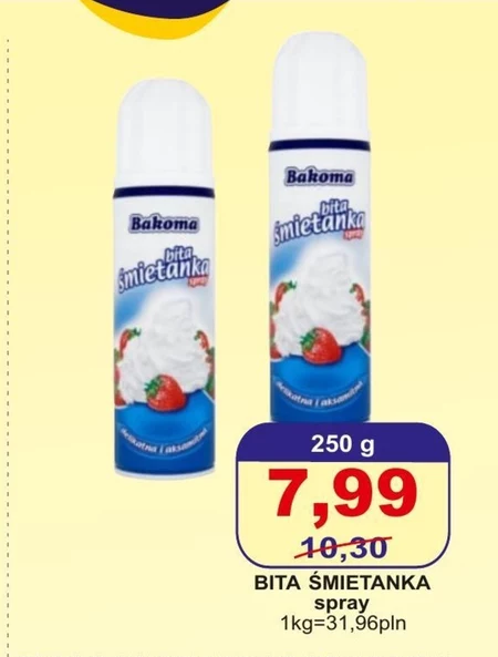 Bita śmietana Bakoma
