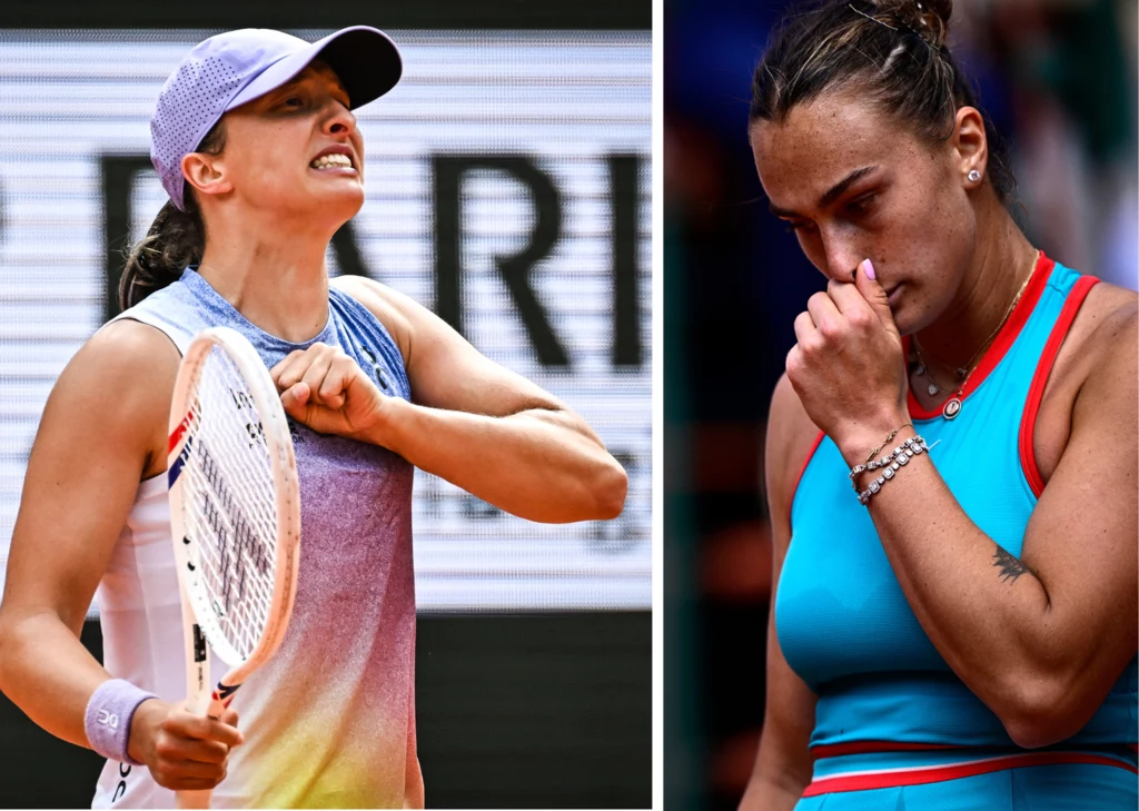Iga Świątek i Aryna Sabalenka zmierzą się w półfinale Rolanda Garrosa Iga Świątek i Aryna Sabalenka zmierzą się w półfinale Rolanda Garrosa