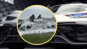 Kolejny Mercedes-AMG One spłonął. To koniec auta wartego 10 mln zł