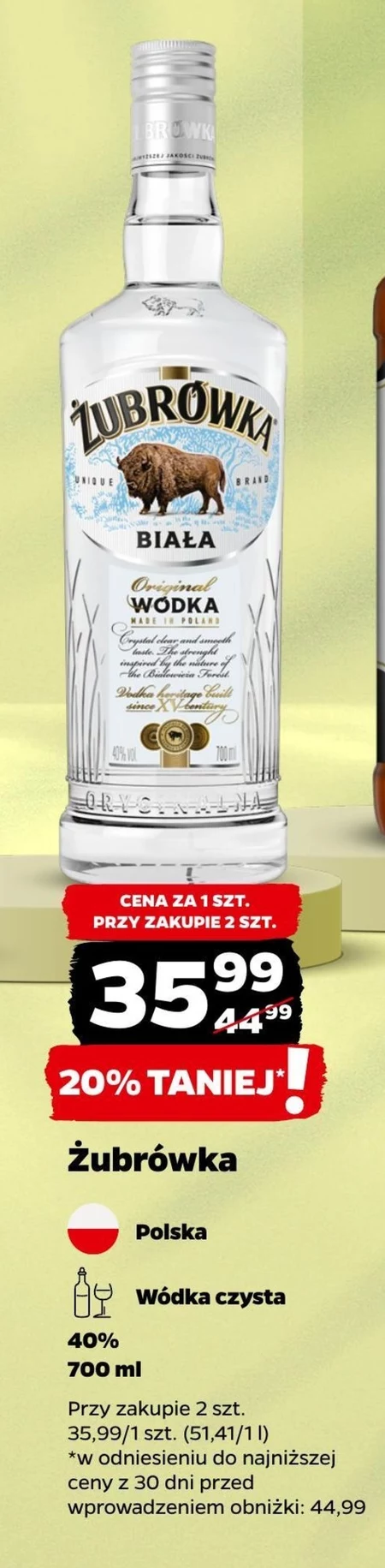 Wódka Żubrówka