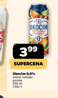 Piwo bezalkoholowe Okocim