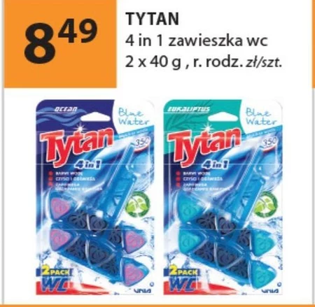 Zawieszka do wc Tytan