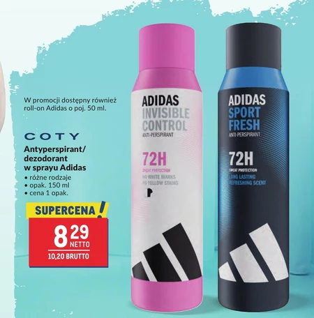 Антиперспірант Adidas