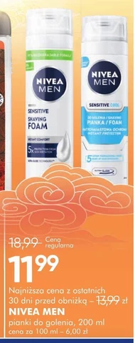 Pianka do golenia Nivea